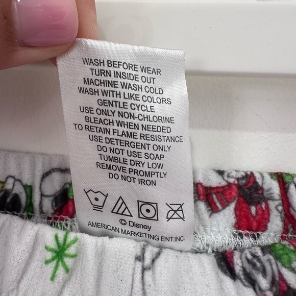 Disney Girls Minnie & Mickey Christmas Pajamas - 4t - Picture 8 of 11